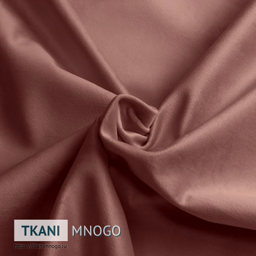 Фото материала велюра “115” (однотонный розовый, серый)